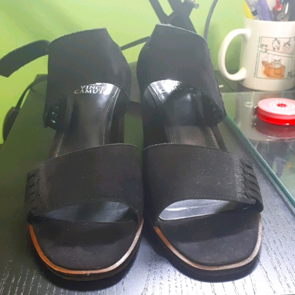 Vince Camuto sandals black - Picture 1 of 3